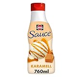 Schwartau Dessert Sauce Caramel, zum Verfeinern von Desserts und Eis, 760ml