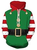 Freshhoodies Pullover Weihnachten Männer Sweatshirts Herren Tasche Mit...