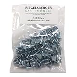 Dachpappstifte 3x15 mm Dachpappe Stifte Schindeln Nägel verzinkt 100...