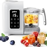 KOSTTE Babynahrungszubereiter 6-in-1, Dampfgarer Mixen mit Auftauen,...