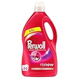 Perwoll Color Waschmittel (80 Waschladungen), Feinwaschmittel reinigt sanft...