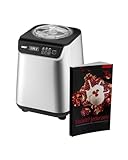 Unold 48925 Eismaschine Uno inkl. Eisbuch mit 101 Rezepten |...