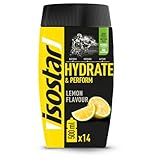 Isostar Hydrate & Perform Zitronengeschmack - Pulver für Isotonische...