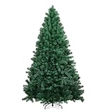 COMHOMA künstlicher Weihnachtsbaum Weihnachtsdeko 195cm PVC Material mit...