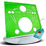 HTK Tools - Anzeichenschablone für Wand-WC - kompatibel mit Geberit,...