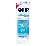 SNUP Schnupfenspray 00,5 % - Nasenspray mit Meerwasser für Kinder zwischen...