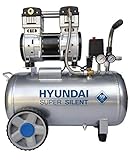HYUNDAI Silent Kompressor SAC55753 (Druckluftkompressor leise, ölfrei,...