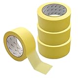 ARLI Malerkrepp 4x Abdeckklebeband 48 mm x 50m Kreppband Maler Krepp...