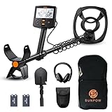 SUNPOW Metalldetektor 2025 Neu – 5 Modi Profi für Erwachsene,...