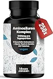 Aminosäuren Komplex Hochdosiert - 250 Tabletten - 6105 mg pro Tagesportion...