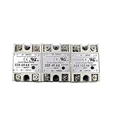 1 x Solid-State-Relais SSR 60AA SSR 80AA 100AA einphasiges...