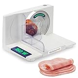 Sommertal Allesschneider AS170 150W Edelstahlmesser mit Wellenschliff,...