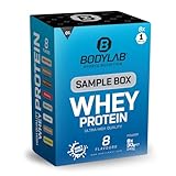 Bodylab24 Sample Box Whey Protein 1 (8x30g), 80% Eiweißgehalt, reich an...