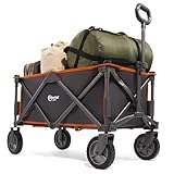 PORTAL Bollerwagen faltbar XXL Handwagen mit schnellspanerem Stoff...