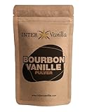 InterVanilla Bourbon Vanillepulver 50g, Vanille gemahlen aus echter...