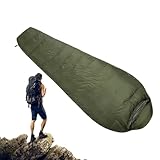 Njidher Winterschlafsack | Camping-Schlafsack für Erwachsene aus Daunen...