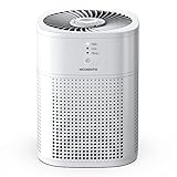 MERONTE Luftreiniger Allergiker für Schlafzimmer, HEPA Luftfilter, Ein...