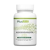 Plusvive - Ashwagandha mit schwarzem Pfefferextrakt, 650 mg, 100 % vegan,...
