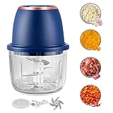 Zerkleinerer Elektrisch Mini,Multizerkleinerer Blitzhacker Elektrischer...
