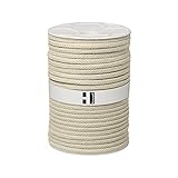 Hummelt® SilverLine-Rope Baumwollseil Baumwollkordel (H) 10mm 50m Natur...