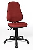 Topstar Point 60, Bürostuhl, Schreibtischstuhl, Stoff, Bordeaux-rot, 54 x...