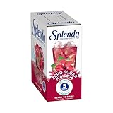 SPLENDA Hibiskus Premium Süßer Tee vom Zapfhahn, gesüßt mit (128...