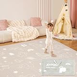 Joypony Krabbelmatte Baby, 180x200 CM Große Faltbare Spielmatte,...