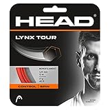 HEAD Unisex-Adult Lynx Tour Tennissaite, Orange, 1.25 mm / 17 g