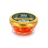 Kaviar aus Keta, 100 g Glas - Roter Kaviar - икра Lachskaviar caviar...