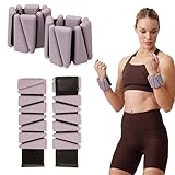Gaiam Handgelenk- und Knöchelgewichte, tragbares Armband zum Stärken,...