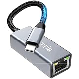 USB C auf Ethernet Adapter, Oliveria USB C zu RJ45 Gigabit Ethernet LAN...