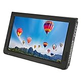 AKLOSIPY 10-Zoll-tragbares ATSC Digital TV mit Wiederaufladbarem Akku, 1800...