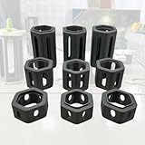 Höhensteine Set, 9 Säulen passend für Murmelbahn GraviTrax Junior in 3...