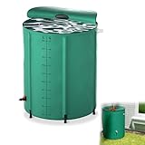 YRHome 200 Liter Faltbare Regentonne Regenwassertonne Regenwassertank...
