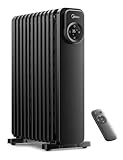 Midea Ölradiator, 11 Rippen elektrischer Ölheizer mit Fernbedienung &...