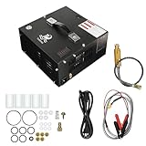 TUDIVING – Tragbarer PCP-Luftkompressor | 12 V DC/220 V AC |...