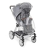 Reer RainCover Classic + Regenschutz, für Kombi-Kinderwagen mit...