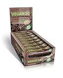 Vegan 30 Protein Bar Chocolate - 24 x High Protein Riegel 35g ohne...