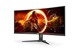 AOC Gaming CU34G2XE - 34 Zoll WQHD Curved Monitor, 144 Hz, FreeSync Prem.,...