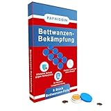 Pafnisoin Bettwanzen Bekämpfung Falle 8 Stück Bettwanzenfallen...