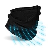 AktivPlus® Premium Schlauchschal Herren und Damen schwarz - Bandana...