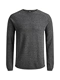 JACK & JONES Herren Strickpullover Rundhals Basic Langarm Sweater Baumwolle...