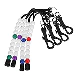 VANZACK 4 Stück Teiliges Golf-zählperlen Clip Wetterfester...