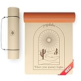 YOGALABS® Premium Yoga-Matte ECO TPE 185x60x0,6cm Beige - Yogamatte,...