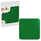 LEGO DUPLO Bauplatte in Grün, Bauspielzeug für Kleinkinder ab 18 Monaten,...