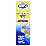 Scholl Anti-Hornhaut Creme Intensiv Fußpflege 60ml - Wirksame Fußcreme...