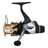 Shimano SH2500R Spinning Angelrolle mit Heckbremse, Schwarz