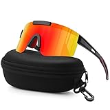 suoso Sportbrille Polarisiert Radsportbrillen Fahrradbrille Schnelle brille...