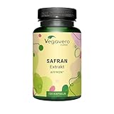 Safran Kapseln | 30 mg Affron Safranextrakt (3:1) aus Spanien | 3,5%...