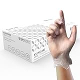 Unigloves 1823A Vinyl-Handschuhe gepudert, Medium, 100 Stück